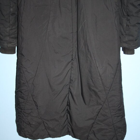 ISIS for Women Black Long Winter Jacket Size 8 with Zippered Pockets, Lined - Picture 15 of 16